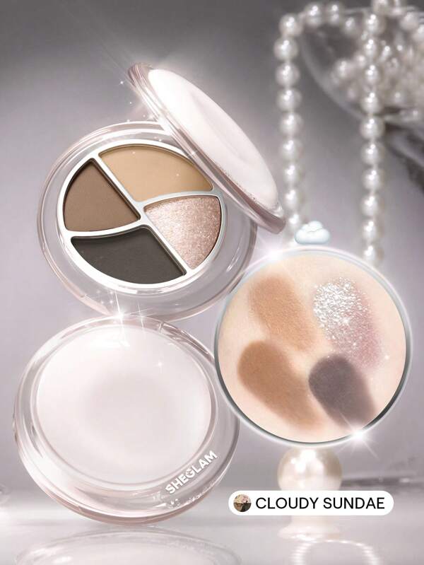 SHEGLAM Daydreamer Mini Palette-Cloudy Sundae Graduation Birthday Holiday Summer Fall Autumn Y2K Fancy Fashion Women Makeup Cosmetic Party Beach Travel Camping Outdoors School Campus Trip Festivals Decor Gift Present Rose Girl Cosplay Best Color Charm Vibe