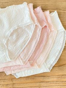 5条装 卡通印花透气少女内裤 舒适内裤 返校时尚 - 彩色 - 查看 5