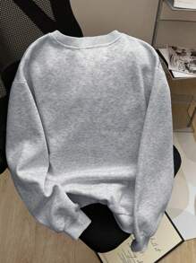 INAWLY Back To School Elegant Embroidered Casual Women Sweatshirt Graduation,Back To School Outfits,Graduation,Teacher Outfits For Women,Back To School