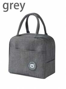 1pc Leakproof Thick Aluminum Foil Insulated Reusable Bear Print Lunch Tote Bag For Work School Teachers Outdoor Picnic Camping Travel - Gift For Women Men Teachers Day Birthday Holiday Presents Cooler Bag Portable Lunchbox Container - Multicolor - View 14