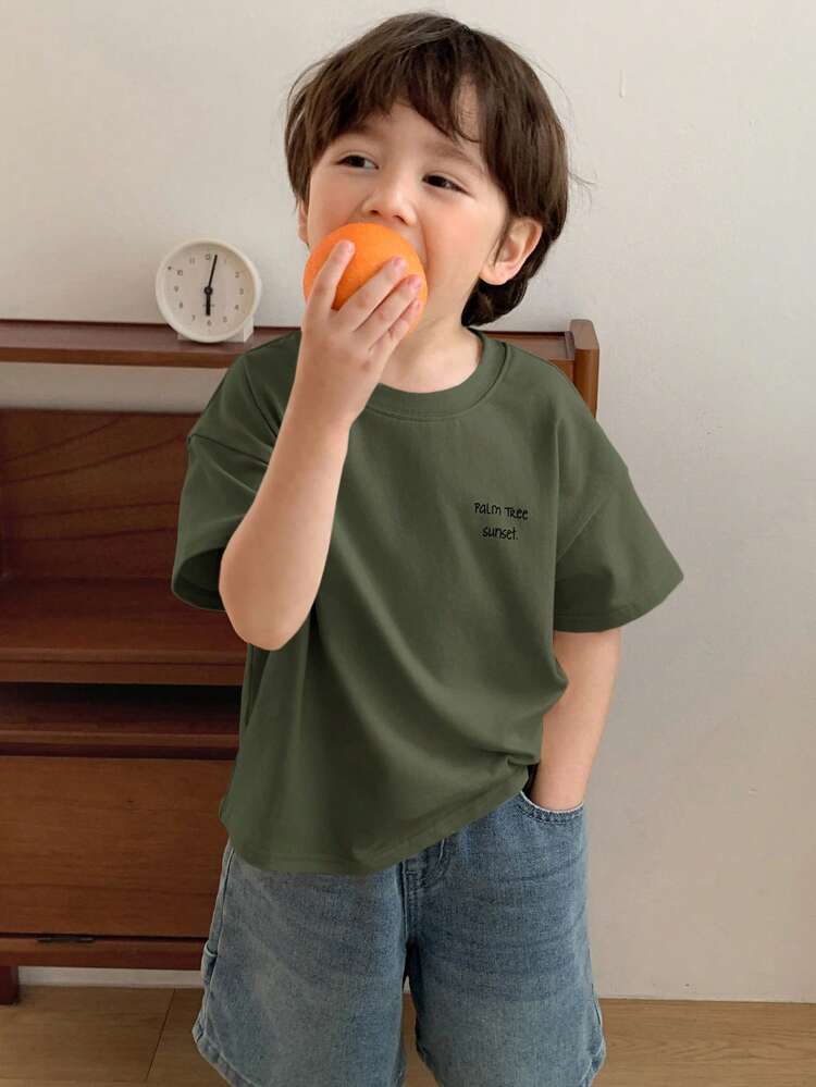 Kids Fall T-Shirt For Toddler Boys