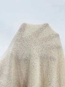 Manfinity Homme Men's European And American Style Fashionable Blogger Design Turn-Down Collar 3D Floral Knitted Cardigan Jacket  Knitted Button Downs For Men - Apricot - View 8