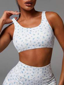 Athîral Women Casual Sports Printed Camisole T-Shirt - Multicolor - View 3