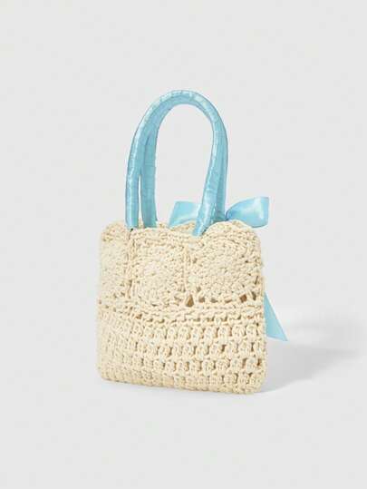 Fairycore Vacation Casual Cute Starfish Studded Decor Fashion Handbag