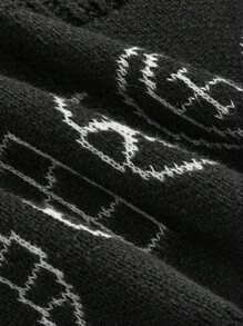 ROMWE Goth Vintage Dunkel Mond & Stern Symbol Graphic Kapuzenoberteil für Große Größen Damen