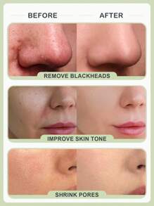 SlowSunday 竹炭面膜棒，护肤，面膜，泥状面膜棒，去除黑头，收缩毛孔，改善肤色，韩妆，派对必备，适合夏季使用 - 灰色 - 查看 2