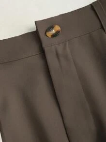 Sweetra Women's High Waist Slim A-Line Skirt, Commuter Style, Spring/Summer