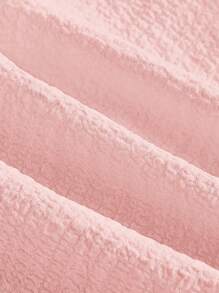 SHEIN MOD Vestido de verano rosa tipo camiseta con tirantes y doble capa en el bajo