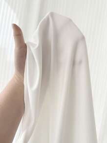 SHEIN Unity 女士字母印花短袖休闲宽松 T 恤图案 T 恤女式上衣 - 白色 - 查看 6