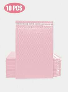 10 Stücke matte, koextrudierte Folien-Luftpolster-Umschläge, verstärkte wasserdichte stoßfeste Kleidung Express-Verpackung, Schaumverpackungsbeutel, Luftpolster-Versandbeutel, stoßfeste Luftpolsterbeutel, Express-Verpackungsbeutel, Schaumstoff-Umschläge, Verpackungs-Geschenktüten