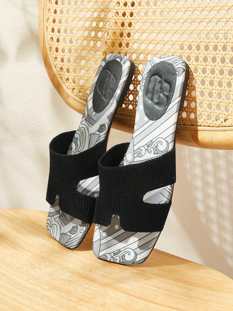 CUCCOO BASICS Sandales carrées mode décontractée confortable à enfiler pour le trajets quotidiens et le bureau pour femmes