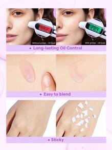 SHEGLAM Good Grip Hydrating Primer-Blueberry+Aha-Travel Size Brand Beauty Makeup Face Paint Cosmetic For Women Girls Perfect For Fall Winter Ideal For Y2K Fancy Fashion Suitable For Birthday Christmas Present Party Ready Best Color