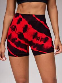 Easithlete Women's Seamless High Elasticity V-Shaped Butt Lifting Sports Shorts Workout Short - Multicolor - View 4