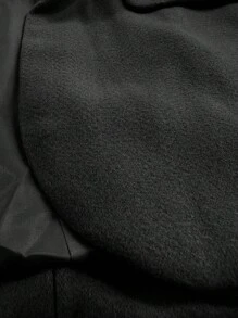 Chiquease Lapel Collar Flap Detail Single Button Blazer Fall Cloth For Women