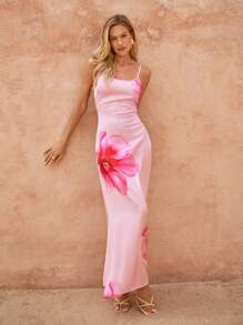 Lavishia Women's Summer Vacation Floral Print Fishtail Hem Sleeveless Dress Summer Vacation Floral Print Y2k Clothes Women Y2K Back To School Clothes Country Outfits Women Old Money Style Women Going Out Airport Outfit For Women Dress For Women Beach Outfits For Woman Beach Dress Beach Vacation Outfits Beach Essentials Party Dress Pride Starfish Sequin Dress Vacation Outfits Airport Summer Honeymoon Woman Dress For Women Boho