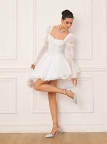 CUCCOO HITCHD 2024 Fashion New Style Elegant High Heels For Women, Sequined Bow Decor One-Buckle Design, Flattering & Slimming For And Vibe And Spring Shoes Spring Break Easter Prom Heels