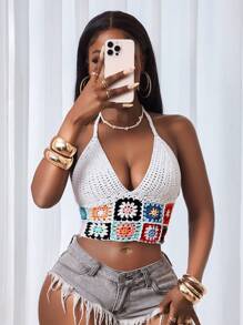 BamGleam 修身性感度假海滩派对春夏女装 - 白色 - 查看 3