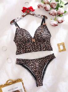 SHEIN 2pcs Set Plus Size Wireless Mesh Bras - Multicolor - View 7