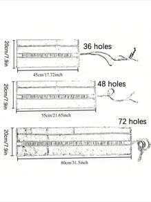 1 hộp đựng bút chì vải đen thủ công – 36/48/72 lỗ, sức chứa cực lớn cho bút chì nghệ thuật, lý tưởng để phác thảo, vẽ và du lịch - màu đen - Xem 9