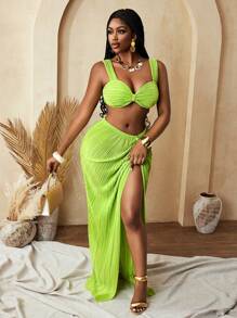 BamGleam 女士日常两件套服装