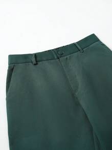 Manfinity Bizformal Conjunto de traje de negocios y commuter para hombres (chaqueta + pantalones)