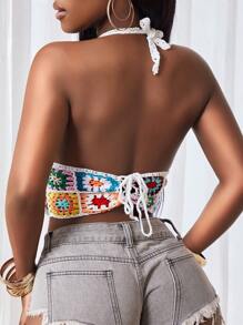 BamGleam 修身性感度假海滩派对春夏女装 - 白色 - 查看 2