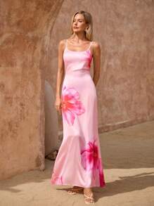 Lavishia Women's Summer Vacation Floral Print Fishtail Hem Sleeveless Dress Summer Vacation Floral Print Y2k Clothes Women Y2K Back To School Clothes Country Outfits Women Old Money Style Women Going Out Airport Outfit For Women Dress For Women Beach Outfits For Woman Beach Dress Beach Vacation Outfits Beach Essentials Party Dress Pride Starfish Sequin Dress Vacation Outfits Airport Summer Honeymoon Woman Dress For Women Boho