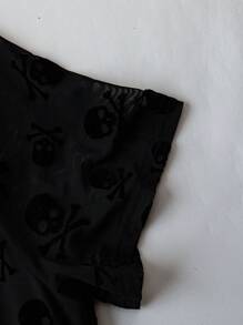 Sweetra Rave CoachellaPlus Size Dresses  Vintage - Black - View 3