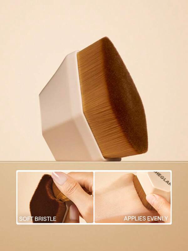 SHEGLAM Brocha Para Base Skin Magnet Brocha Para Base De Maquillaje De Cabeza Plana MultiáNgulo Brocha Para Base De Maquillaje Grande No Deja Marcas De Pincel Adecuada Para Crema LíQuida En Barra Brocha Para Base De Maquillaje Impecable Herramienta De Maquillaje Respetuosa Con La Piel Marca Belleza Maquillaje CosméTico Para Mujeres NiñAs Perfecto Para OtoñO Invierno Ideal Para Y2K Elegante Moda Adecuado Para CumpleañOs Navidad Presente Fiesta Listo Mejor Color