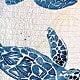 Azul y blanco