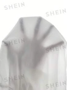 少女时尚宽松休闲薄纱长袖衬衫，可搭配宽松阔腿裤、紧身裤、短裤、迷你裙，百搭实用。 - 粉色 - 查看 6