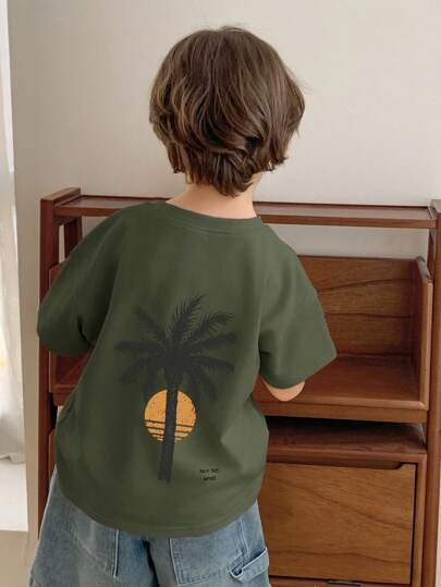 Hapijoa Kids Fall T-Shirt For Toddler Boys