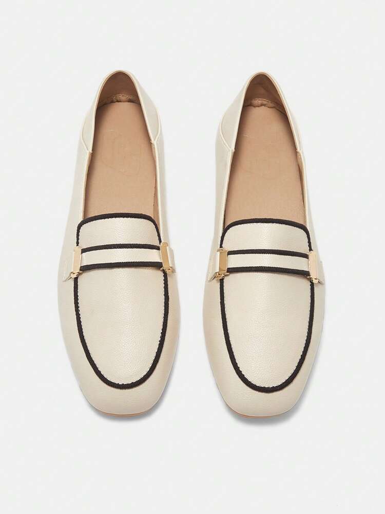 CUCCOO CURVES Chaussures plates à enfiler pour femmes, mocassins confortables et décontractés pour toutes les saisons