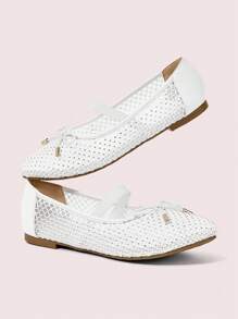 CUCCOO DOLLMOD Women's Mesh Casual Comfortable Breathable Fashion Versatile Flats - White - View 9