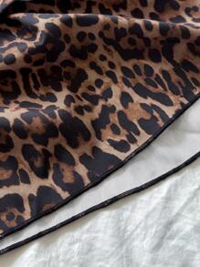 Chiquease Áo hai dây họa tiết da báo thời trang gợi cảm dành cho nữ - Nhiều màu - Xem 4