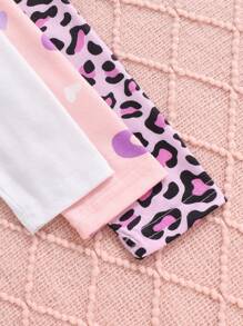 Elladie kids Áo thun cổ tròn dài tay thường ngày đa năng cho bé gái, mùa xuân/hè - Nhiều màu - Xem 4