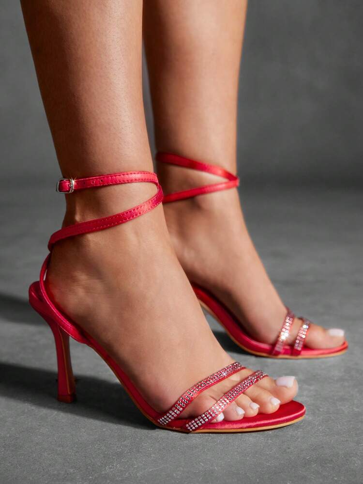 CUCCOO SZL Women's Elegant High Heel Sandals, Casual And Fashionable For Daily Wear
