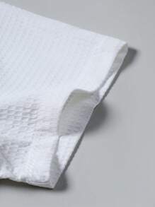 Manfinity RSRT Set de 2 piezas de camisa y pantalones cortos casuales para hombre, de verano