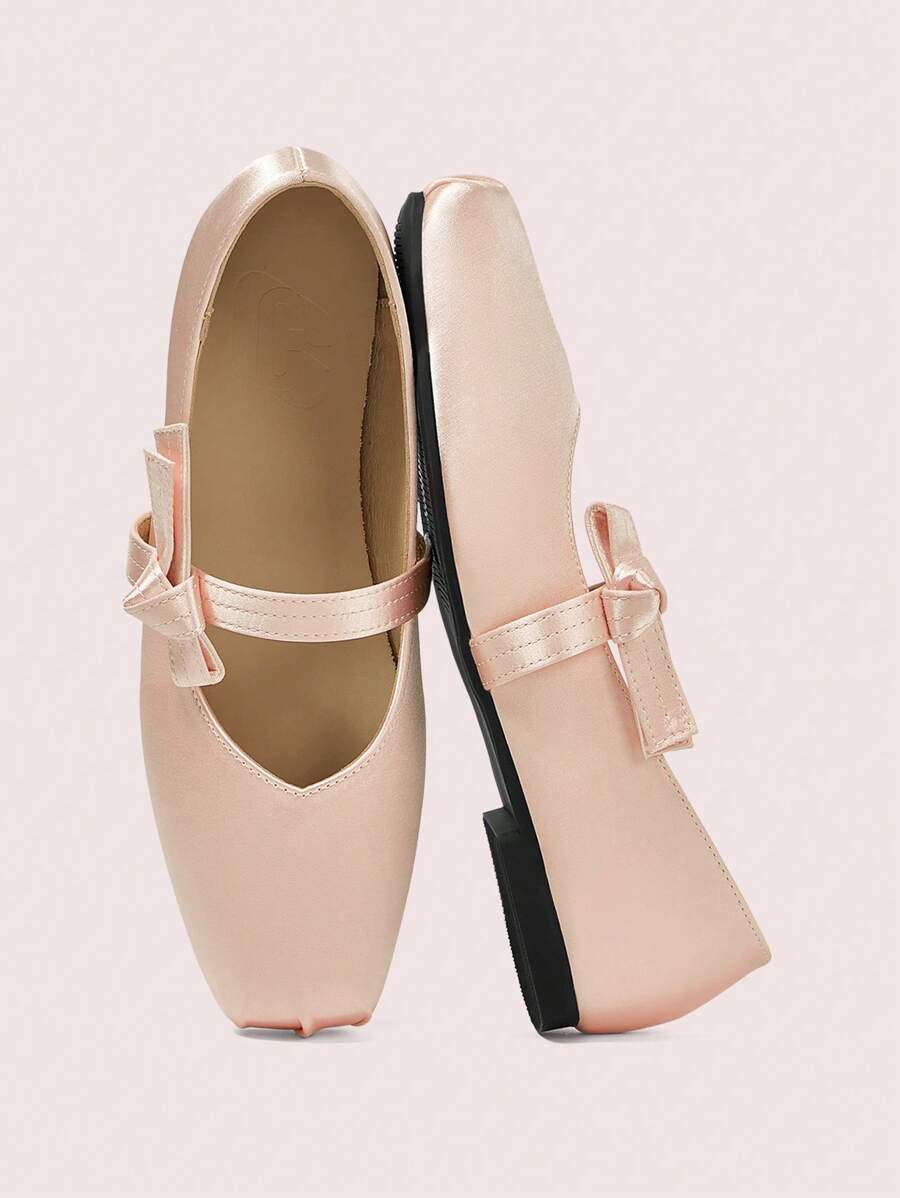 CUCCOO DOLLMOD Women's Fashionable Pink Cute Flat Shoes - Pink - View 1