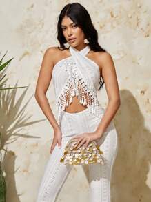 SHEIN SXY Quý cô, Ví cầm tay vàng cho nữ, Túi móc, Vỏ sò, Kim sa, Thời trang, Thanh lịch, Đơn giản, Cá nhân hóa, Đa năng, Dành cho bãi biển, Kỳ nghỉ, Ngày lễ, Mùa hè, Bờ biển, Tiệc cocktail, Tiệc tùng, Vũ hội, Câu lạc bộ, Hẹn hò, Sinh nhật, Buổi tối, Đêm hẹn hò, Vũ hội, Hàng ngày, Trà chiều - Nhiều màu - Xem 8