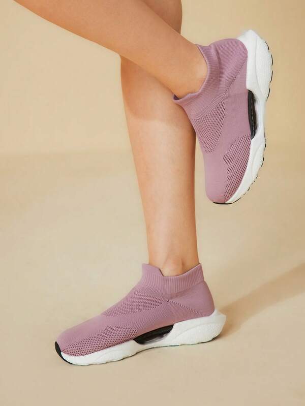 CUCCOO BASICS Women's Fashion Slip-On Lightweight & Breathable Athletic Sneakers