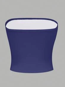 INAWLY Y2K 芙蓉花印花抹胸短款抹胸