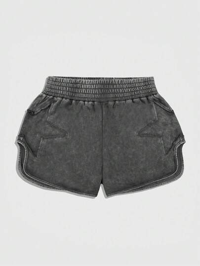 Street Life Pantaloncini casual estivi lavati e consumati da uomo