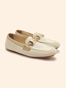CUCCOO BASICS Giày lười CUCCOO Casual Multivsatile Minimalist Daily - Màu be - Xem 2