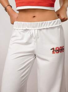 Hanevo Women Sweatpants Sportwear For Daily Wear Fall Cloth For Women