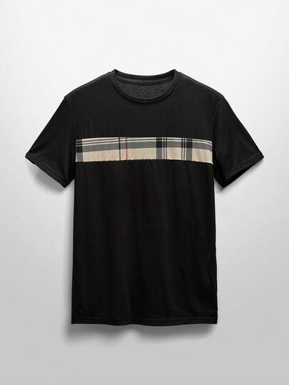 NEON BLANC Men T-Shirts Fit Crew Neck Short Sleeve Boxy Tee, Casual Simple Summer, Streetwear Inspired