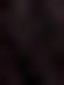 Bohemela 女式宽松纯色针织拼布网眼圆领短袖 T 恤 - 黑色 - 查看 9