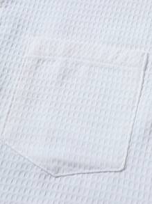 Manfinity RSRT Set de 2 piezas de camisa y pantalones cortos casuales para hombre, de verano