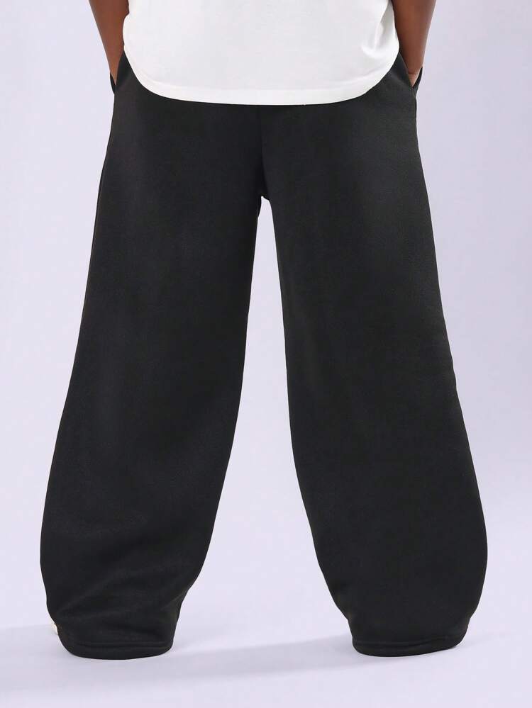 Comfortable Loose Fit Sweatpants With Cozy Fleece