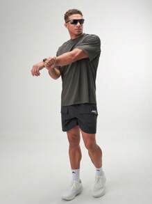 Origin Oversized T-Shirt - Grey - View 3